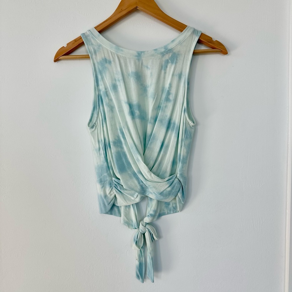 Victoria's Secret Blue Tie-Dye Tank Top